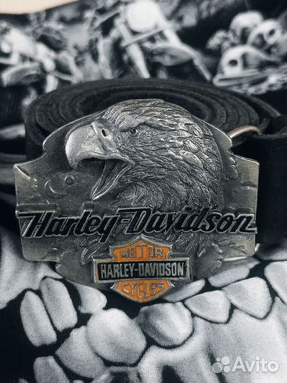 Пряжка с ремнём Харлей