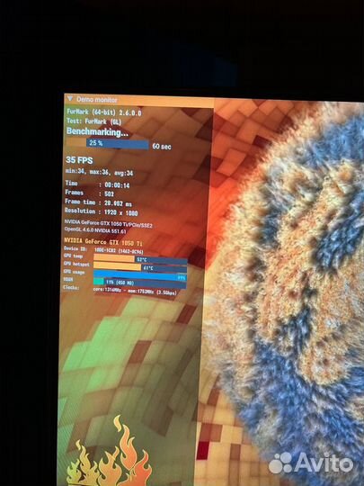 Видеокарта MSI GeForce GTX 1050Ti