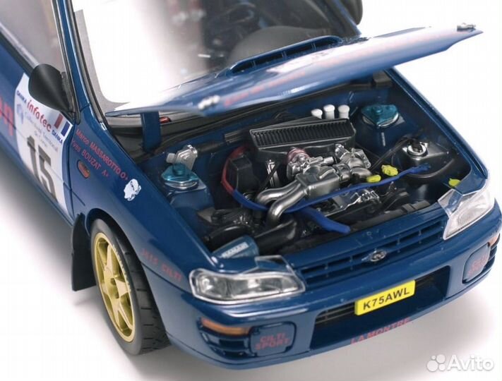 Sunstar Subaru impreza WRC 555 1996 1/18