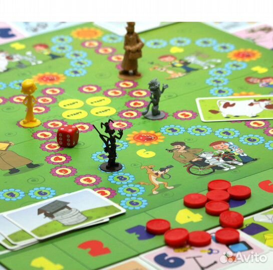 Настольная игра Простоквашино.Счет до 10