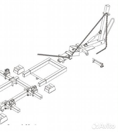 Стапель для кузовного ремонта