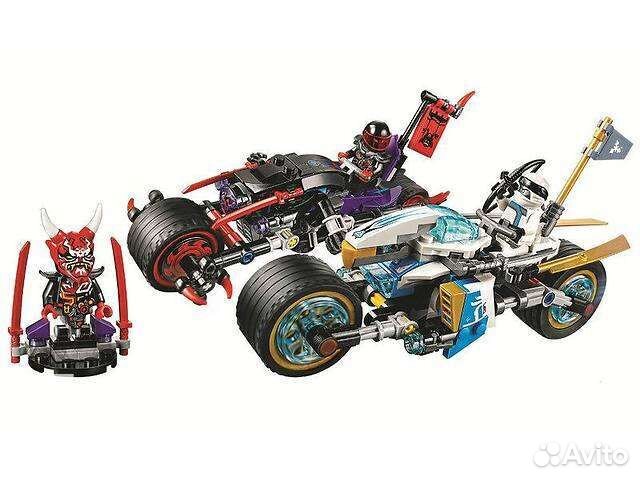 Lego Ninjago уличная погоня