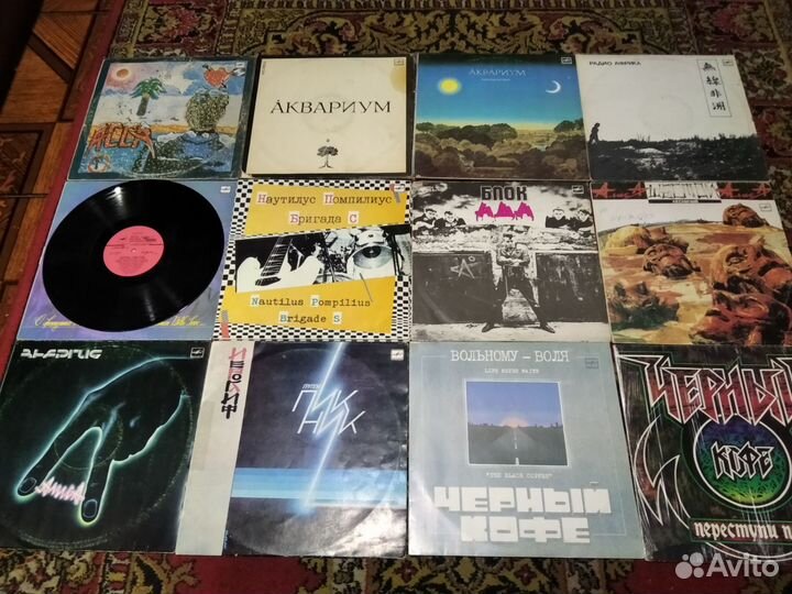 Виниловые пластинки Русский рок