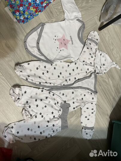Вещи пакетом для девочки 56-62