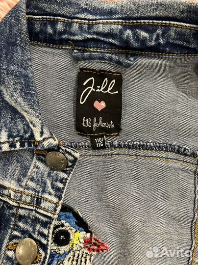 Джинсовка на девочку 110-116