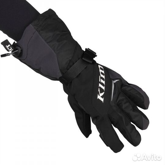 Schneemobilhandschuhe Klim Ember Gauntlet Schwarz Damen Черный