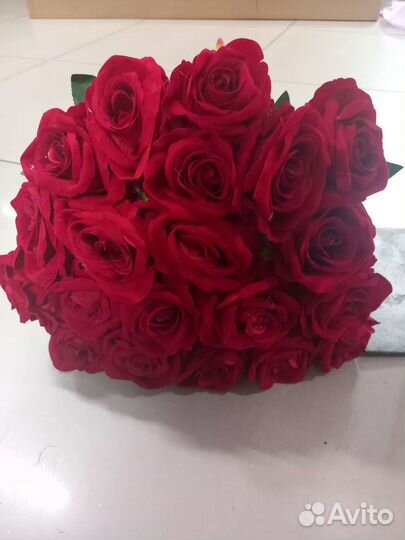 Искусственные цветы розы