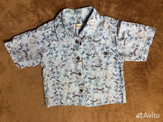 Рубашка летняя для мальчика