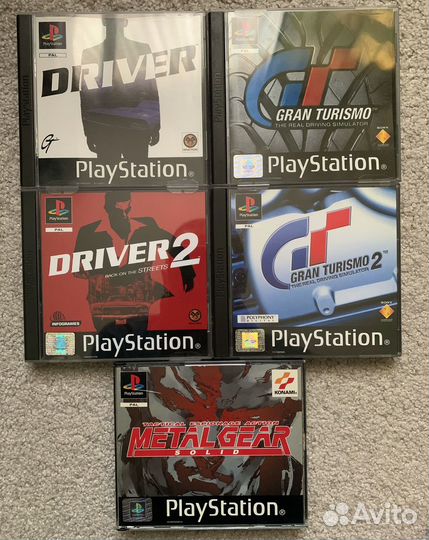 Игры PS1 лицензионные