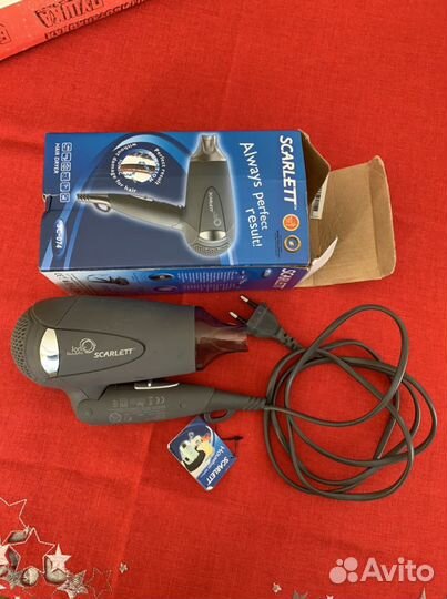 Фен складной Скарлетт