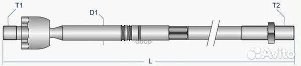 Тяга рулевая FD-AX-2527 Moog