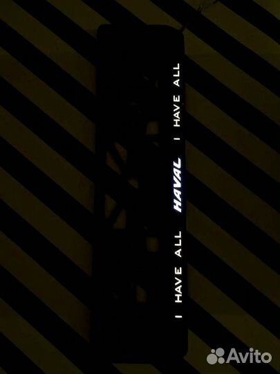 Рамка номера с подсветкой LED