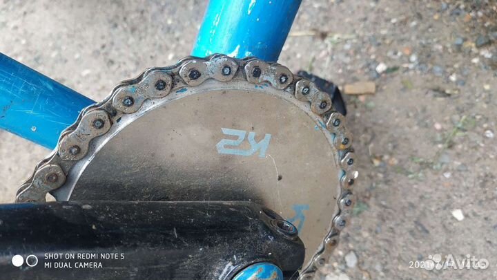 BMX рама вилка руль колеса педаль