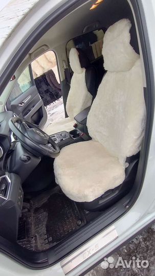 Накидки на сиденья из натуральной овчины