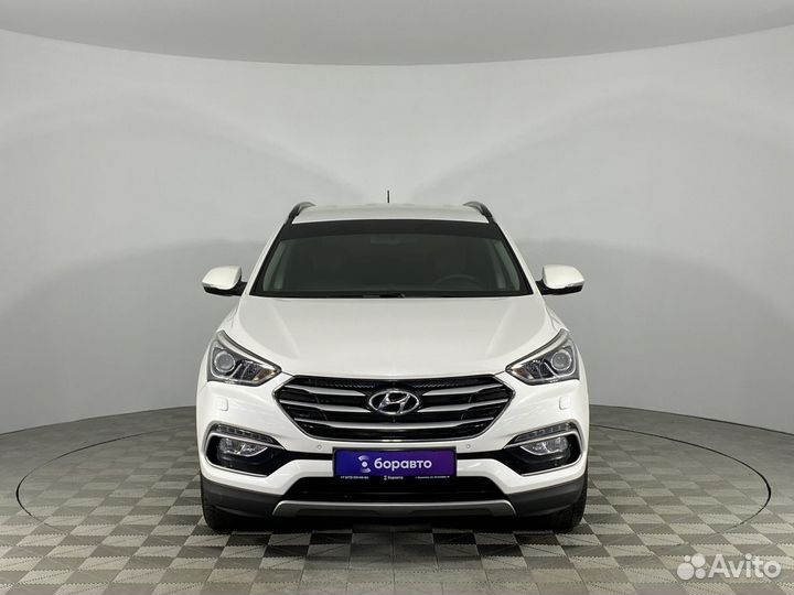 Hyundai Santa Fe 2.2 AT, 2016, 168 466 км