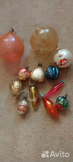Елочные игрушки СССР