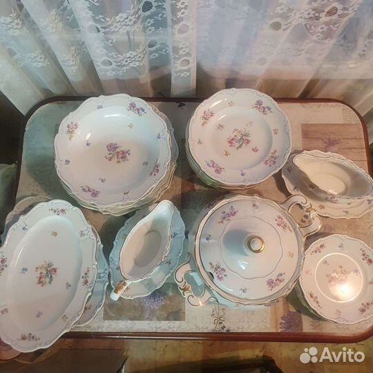 Сервиз столовый Reichenbach 1950г