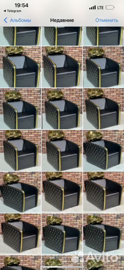 Парикмахерские кресла и комплект голдом с залатой