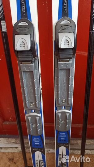 Беговые лыжи детские 140 см + ботинки 35, 37 р-р