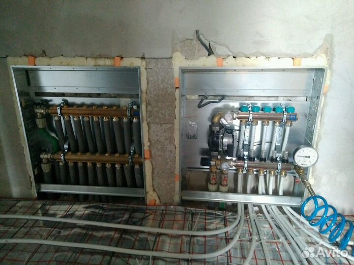 Теплый пол, отопление, система фильтрации