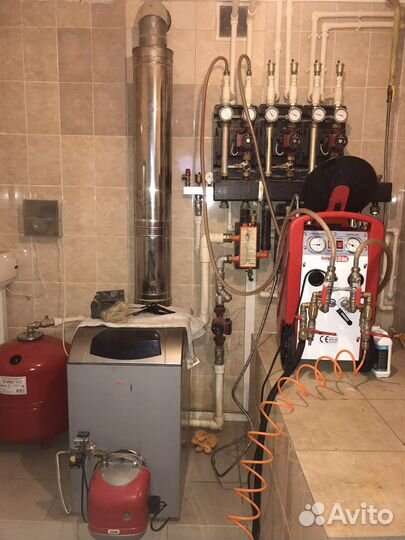 Промывка системы отопления