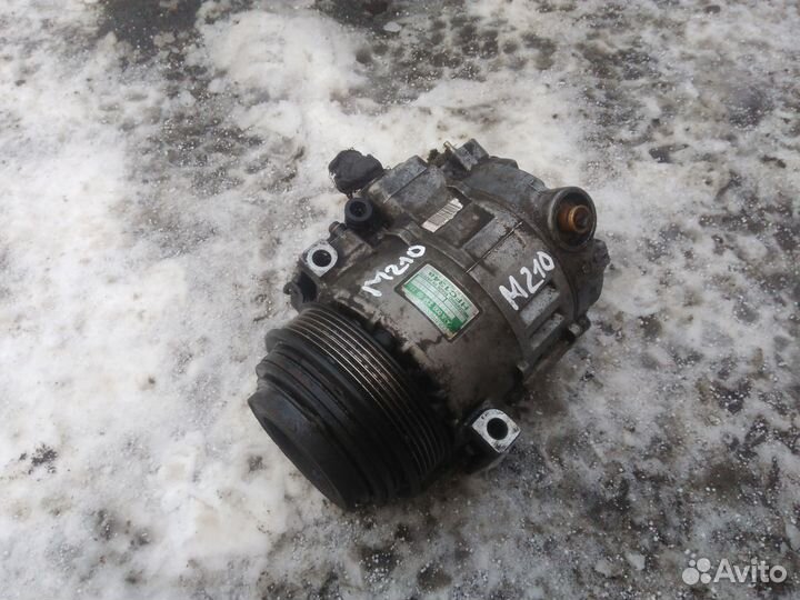 Компрессор кондиционера мерседес W210 1998 2.8