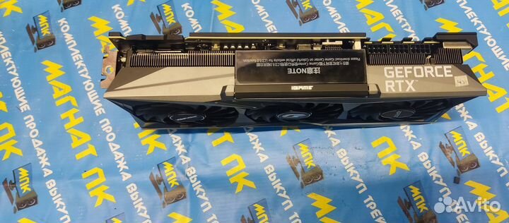 Топовая RTX 3090 24GB Vulcan Gaming