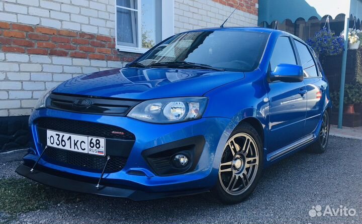 Бампер LADA kalina 2 спорт ваз тюнинг