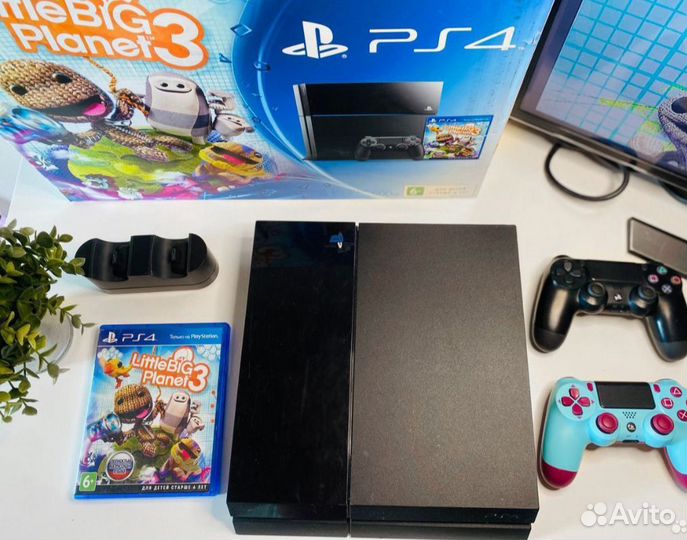 PS4 Fat 500Gb PlayStation 4 Fat 500Gb Гарантия