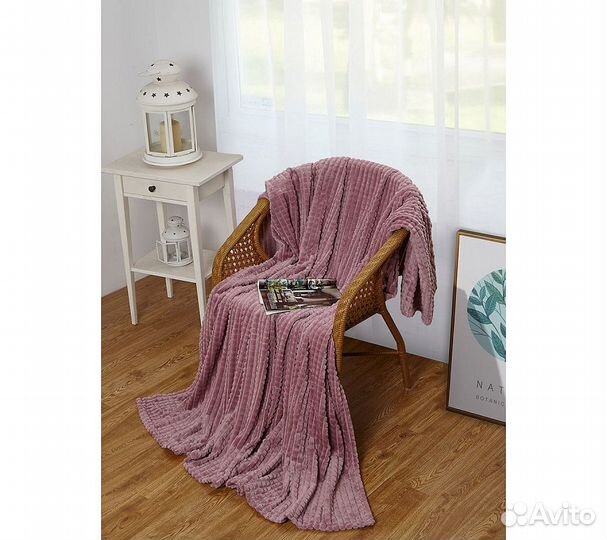 Плед GoodNight Велсофт Velvet 150х200, клюква