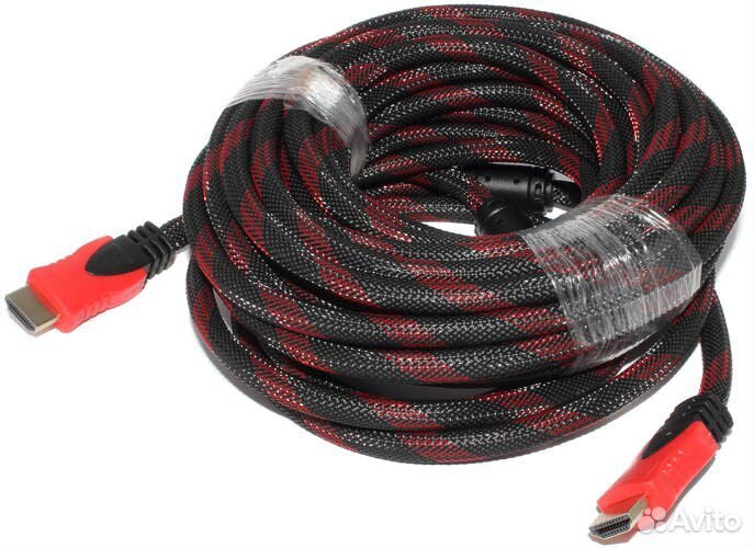 Кабель hdmi-hdmi 1.5м до 30м с ферритовыми фильтра