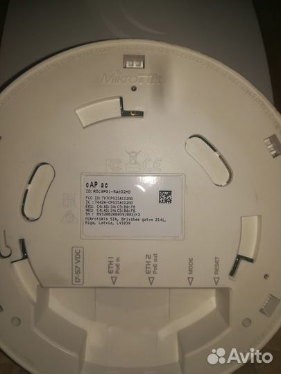 Точка доступа Mikrotik rbcapgi-5acD2nD