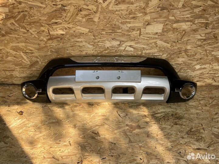 Накладка переднего бампера Hyundai Santa Fe