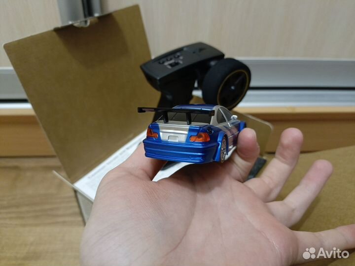Нано дрифт машинка на радиоуправлении, BMW, 1:43