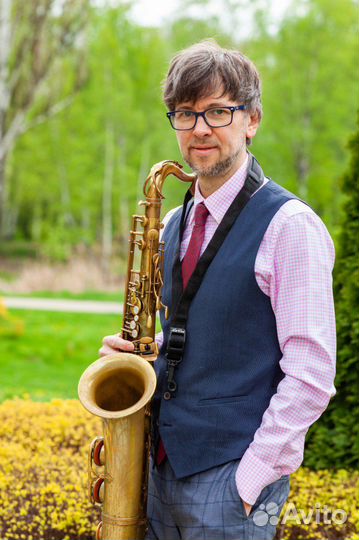 Саксофонист на мероприятие, свадьбу. Цена от 8000