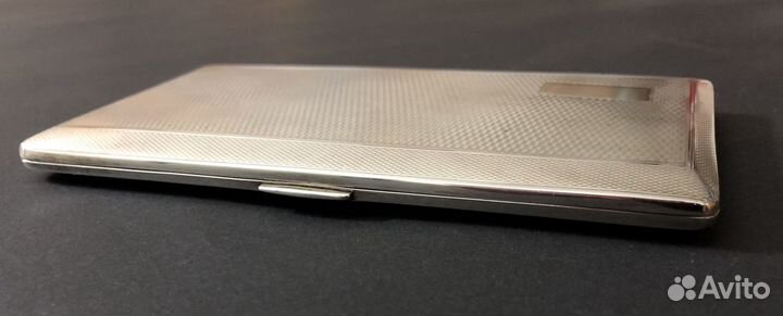 Портсигар винтаж серебряный 1960 год