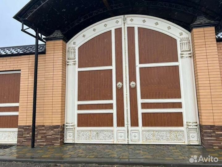Ворота кованые