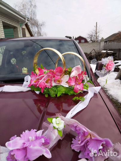 Свадебные аксессуары на машину