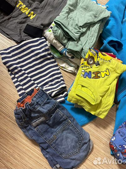 Вещи пакетом 92 мальчик