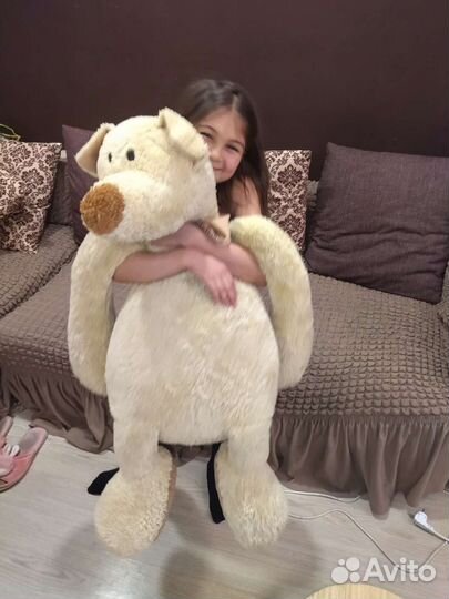 Большая мягкая игрушка медведь