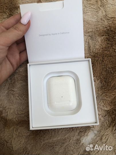 Беспроводные наушники airpods 2