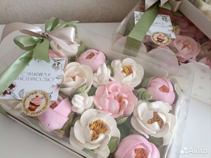 Зефирные коробочки с 