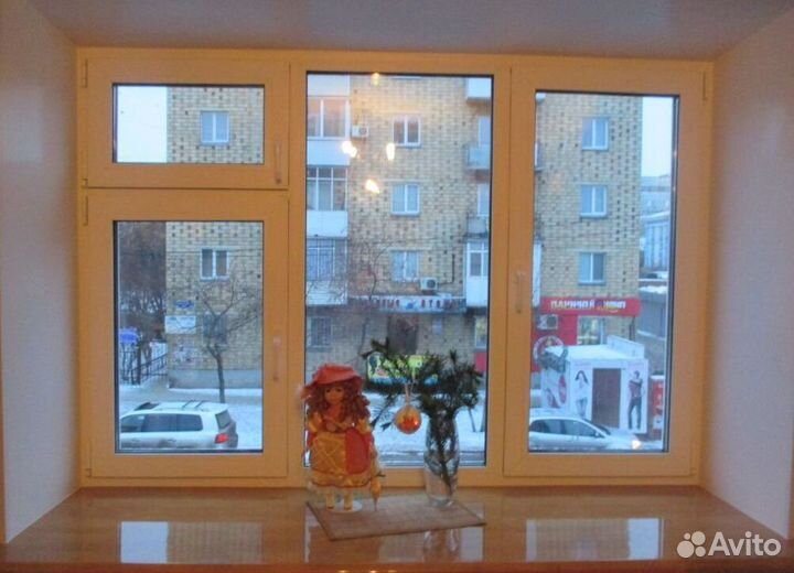 Пластиковые окна под ключ W3686