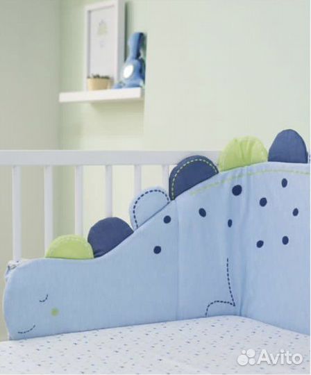 Бампер для кроватки mothercare