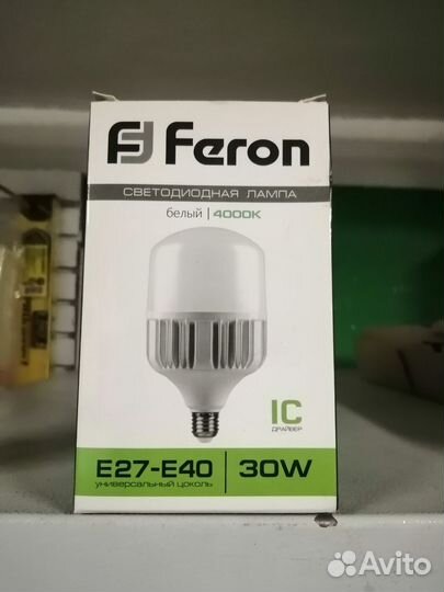 Светодиодные лампочки Feron E14, E27, E27-E40