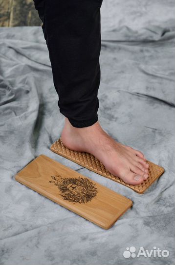 Доски садху с деревянными шипами из массива бука