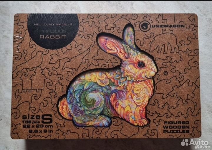 Пазл кролик