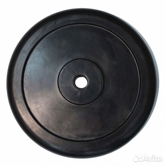 Диск обрезиненный Classic черный D26 мм profi-FIT