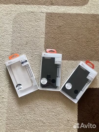 Чехлы, защитные стекла и пленки новые в упаковке
