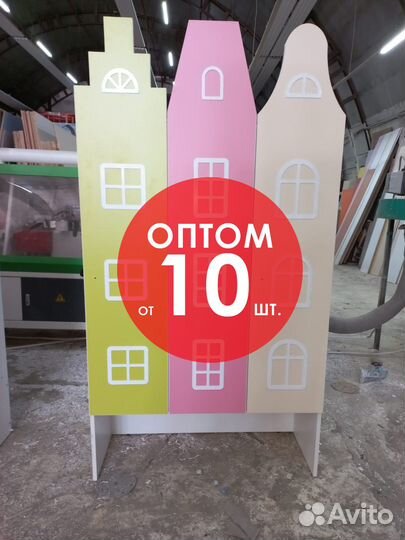 Шкафчик в раздевалку детский, шкаф в садик опт